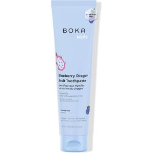 Boka Fluoride Free Toothpaste Nano Hydroxyapatite Toothpaste – Strawberry Mango Flavor, 4 oz 1Pk US Manufactured(Blueberry Dragon Fruit)